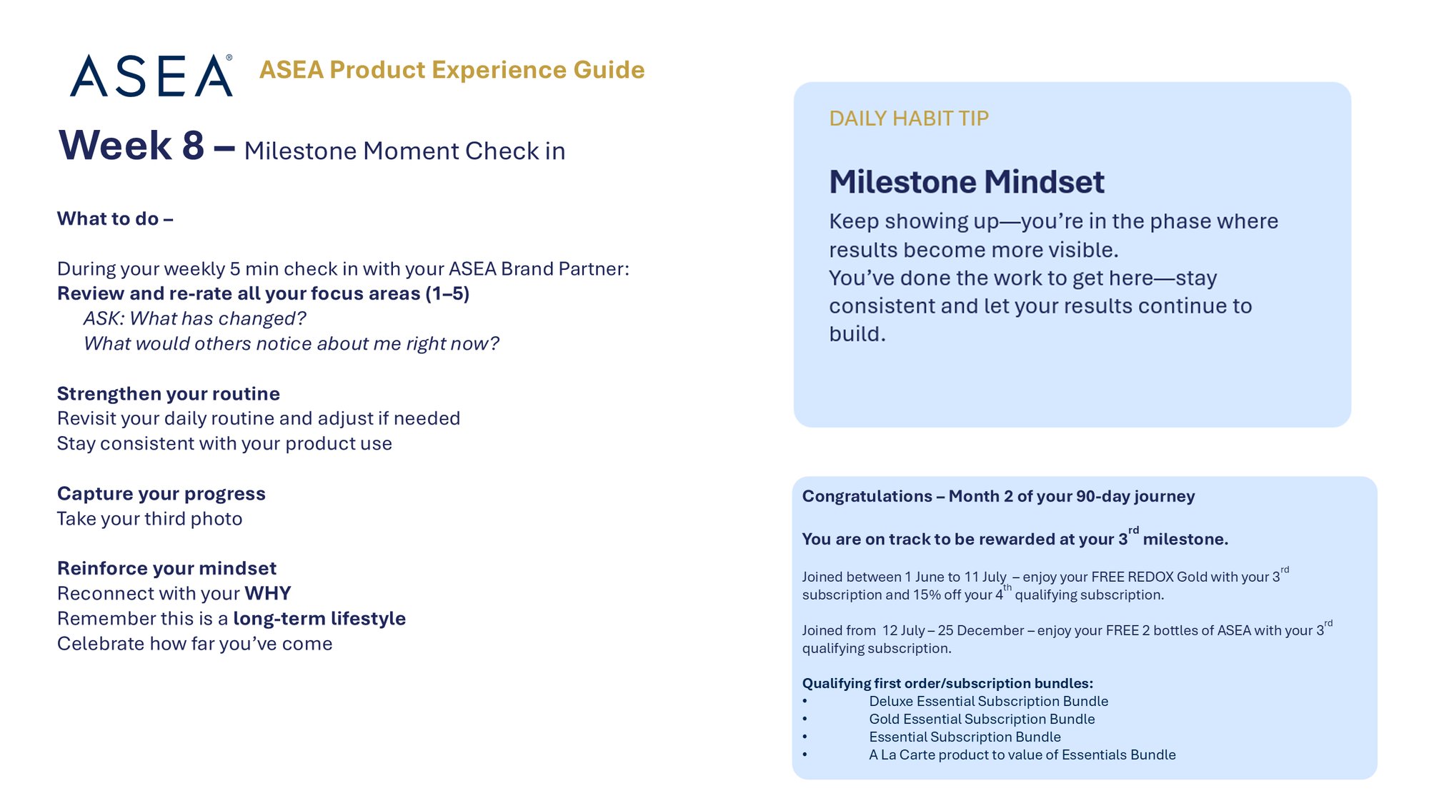 CONSUMER PRODUCT EXPERIENCE Week 5-8 (4)