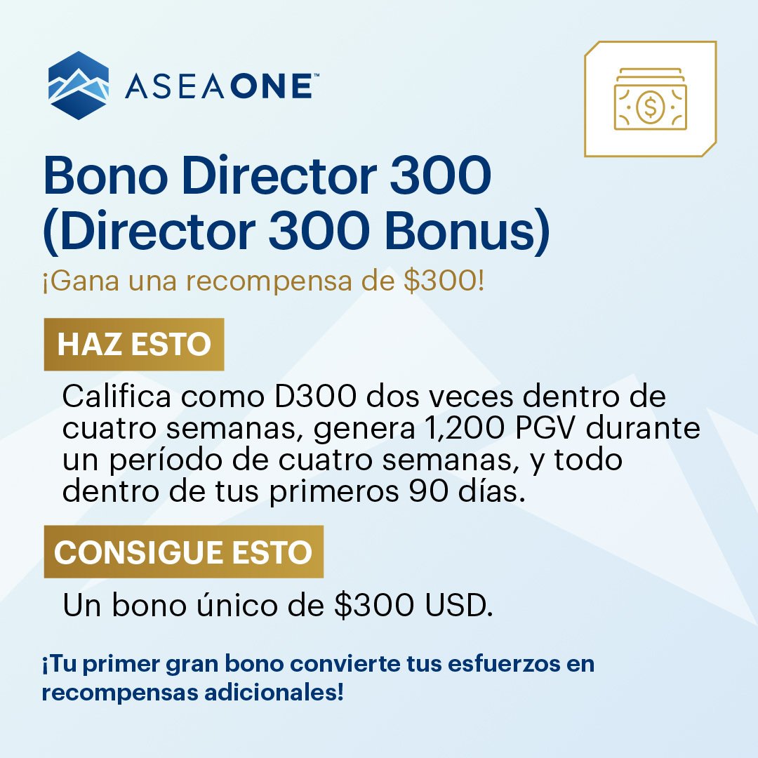 Director 300 Bonus_Square_ES Director 300 Bonus_Square_ES