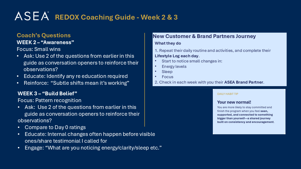 Week 2 & 3